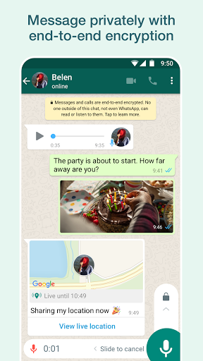 WhatsApp最新版本截图