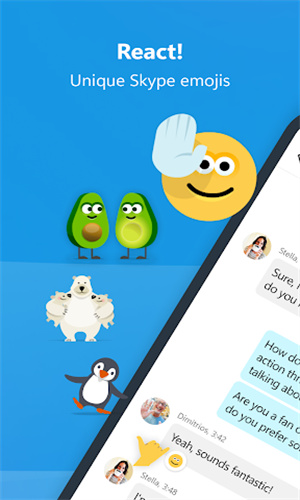 skype中文版app截图