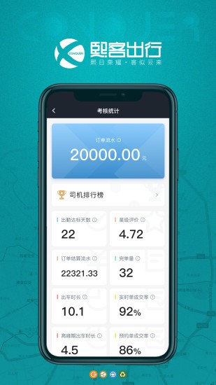 熙客出行司机端截图