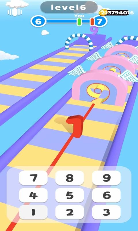 数字竞赛3D截图