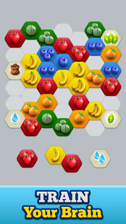 水果折叠合并难题截图
