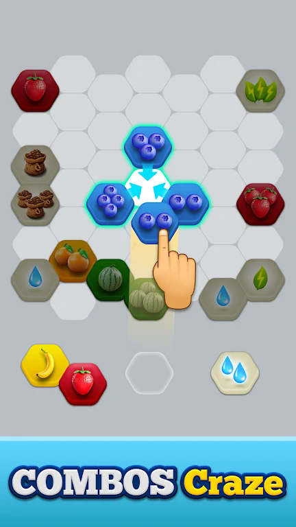 水果折叠合并难题截图
