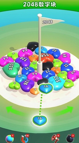2048数字块截图