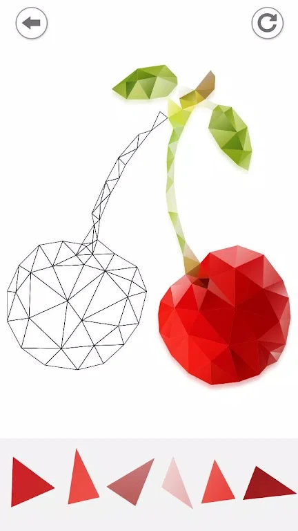 颜色数字拼图截图