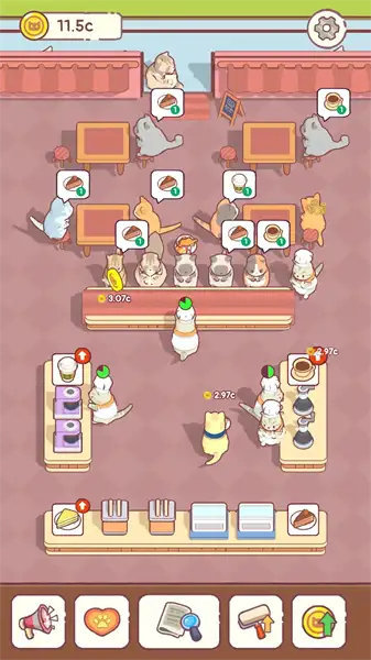 猫猫餐厅小店截图