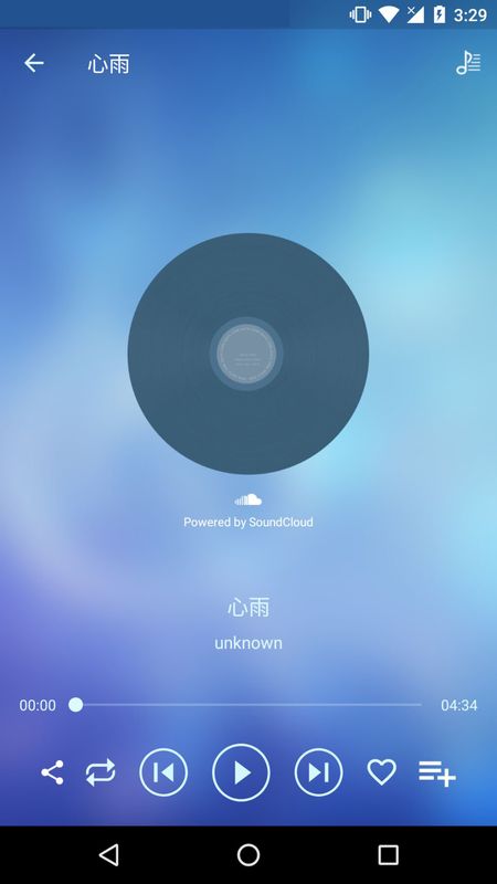 本地音乐播放器截图
