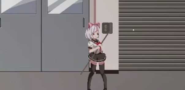 白毛少女大战僵尸截图